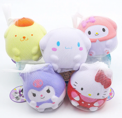 Squishy da turma da Hello Kitty e Stitch