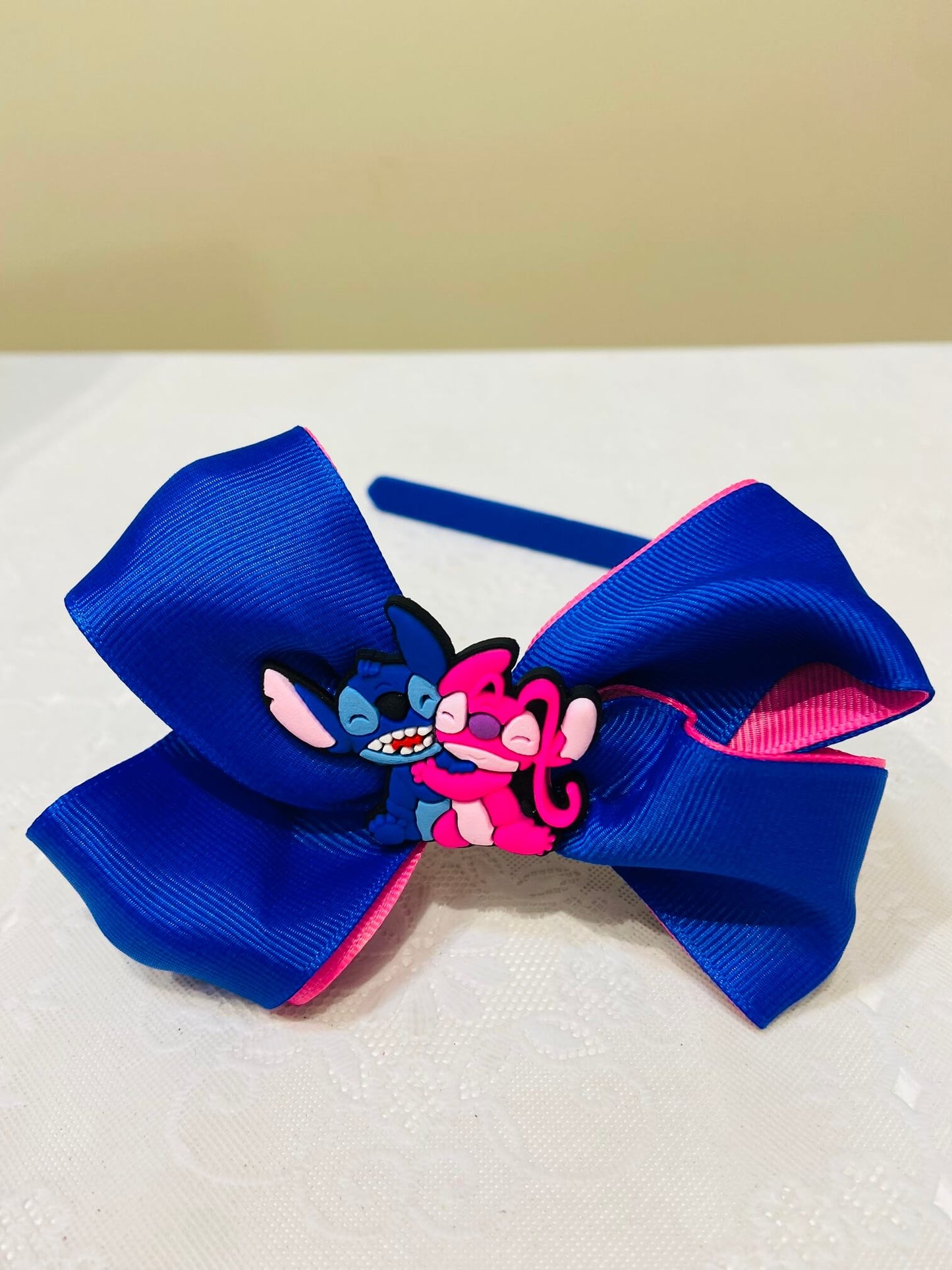 Tiara infantil fofa do Stitch