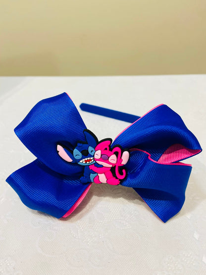 Tiara infantil fofa do Stitch