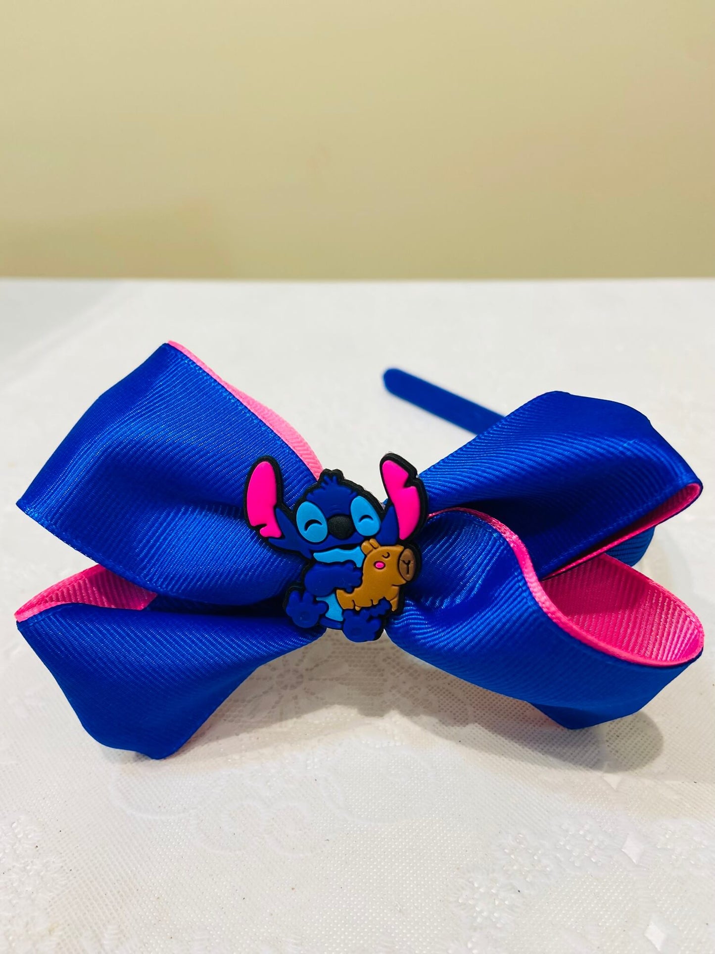 Tiara infantil fofa do Stitch
