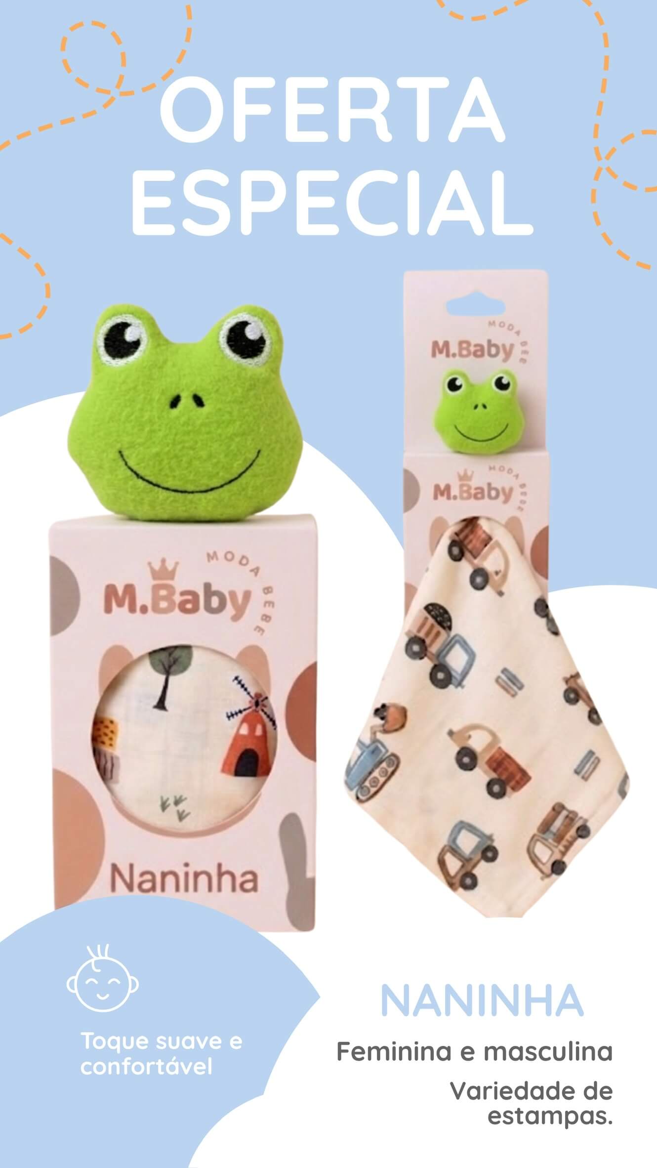 Naninhas Fofas de bebê