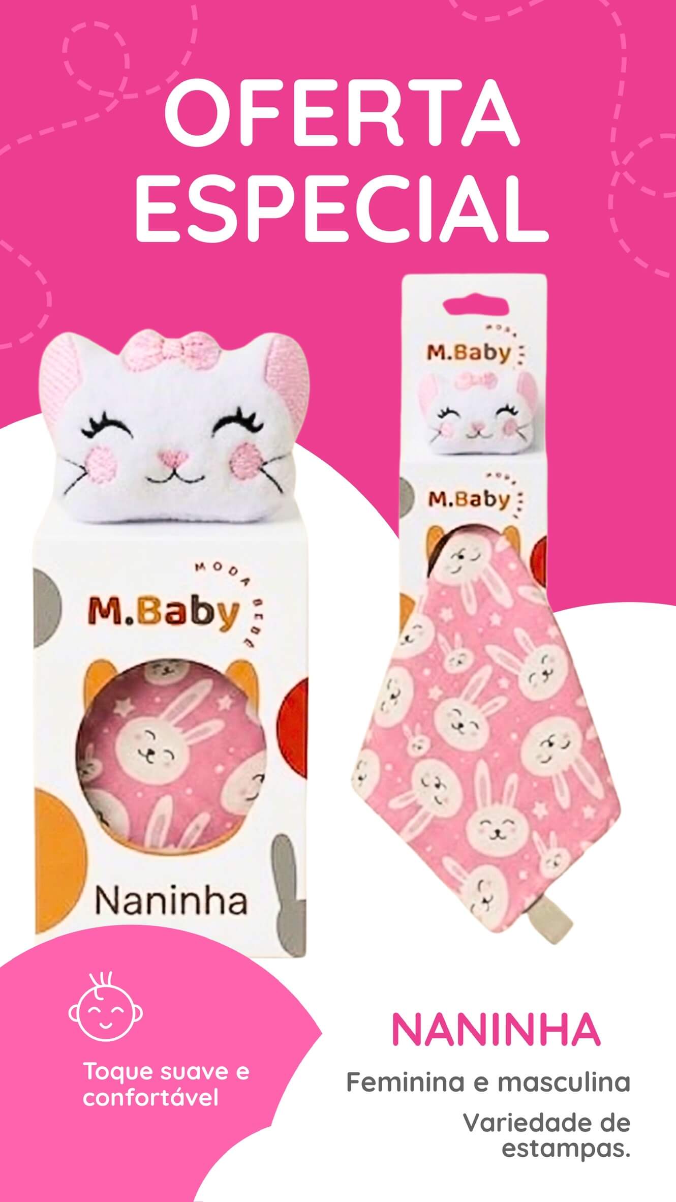 Naninhas Fofas de bebê
