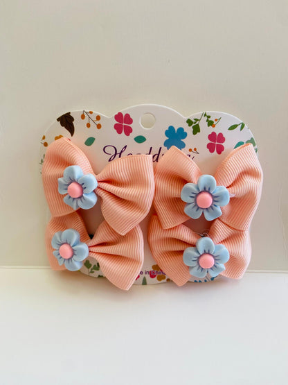 kit de 4 laços flores
