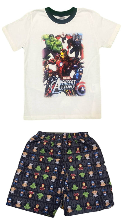 Conjunto Infantil Masculino Vingadores - Tamanho 8