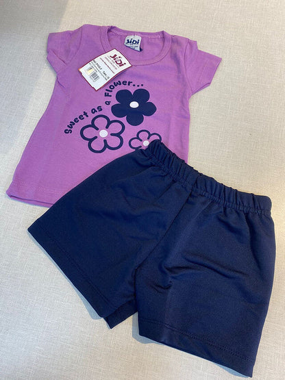 Conjunto Feminino Infantil JIDI - Tamanho do P ao G