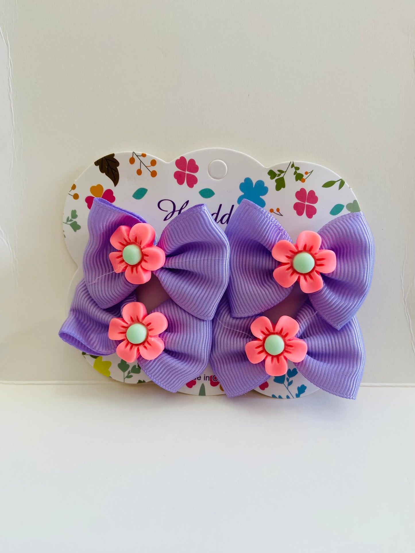 kit de 4 laços flores