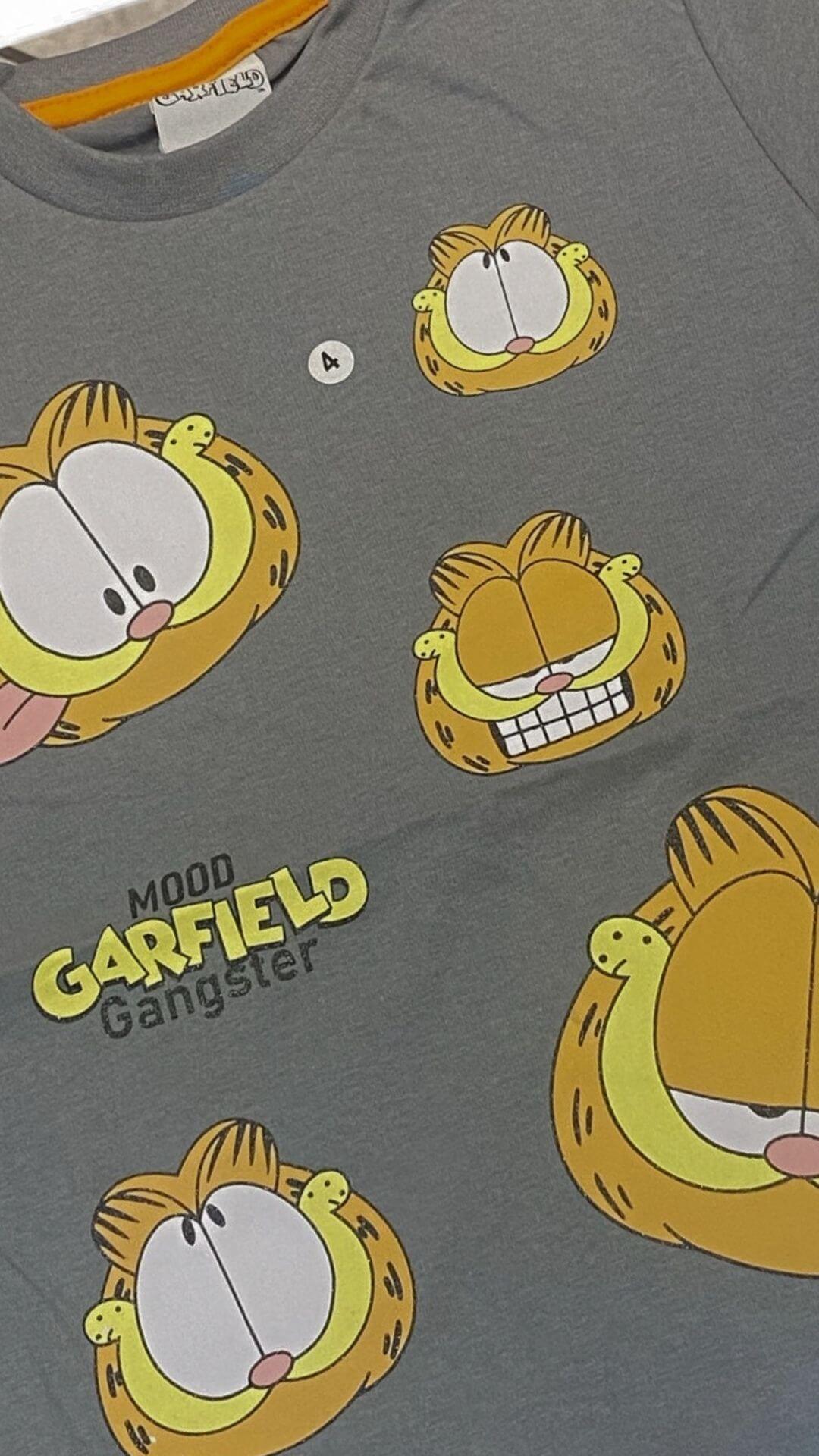 Conjunto Infantil Masculino Garfield - Tamanho 4