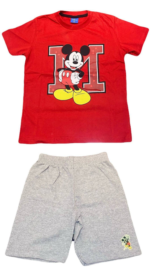 Conjunto Infantil Masculino Mickey - Tamanhos 6, 8 e 10