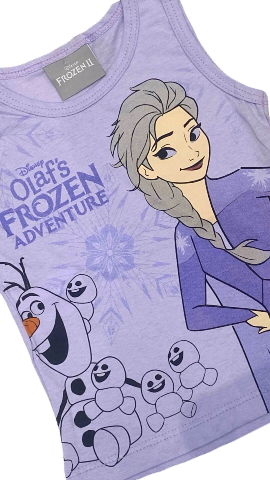 Conjunto Infantil Feminino Frozen - Tamanho 1