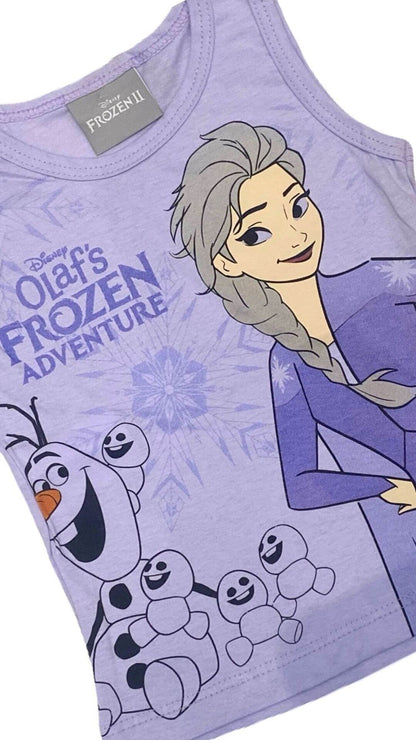Conjunto Infantil Feminino Frozen - Tamanho 1