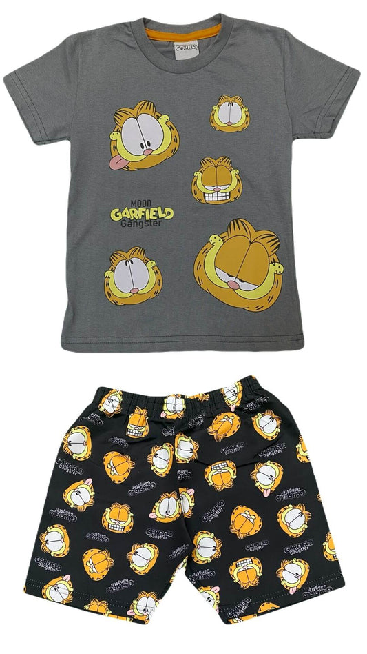 Conjunto Infantil Masculino Garfield - Tamanho 4