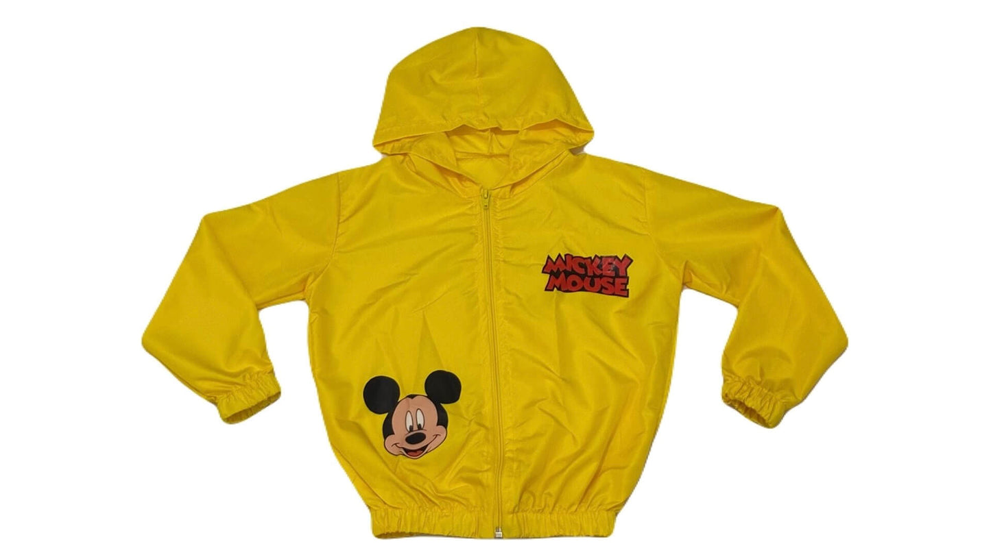 Jaqueta Corta Vento Infantil Masculino Mickey - Tamanhos 6