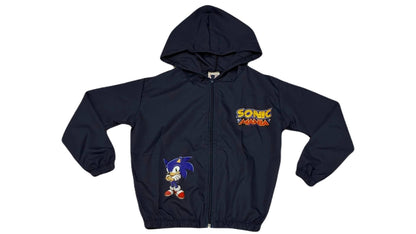 Jaqueta Corta Vento Infantil Masculino Sonic - Tamanho 4
