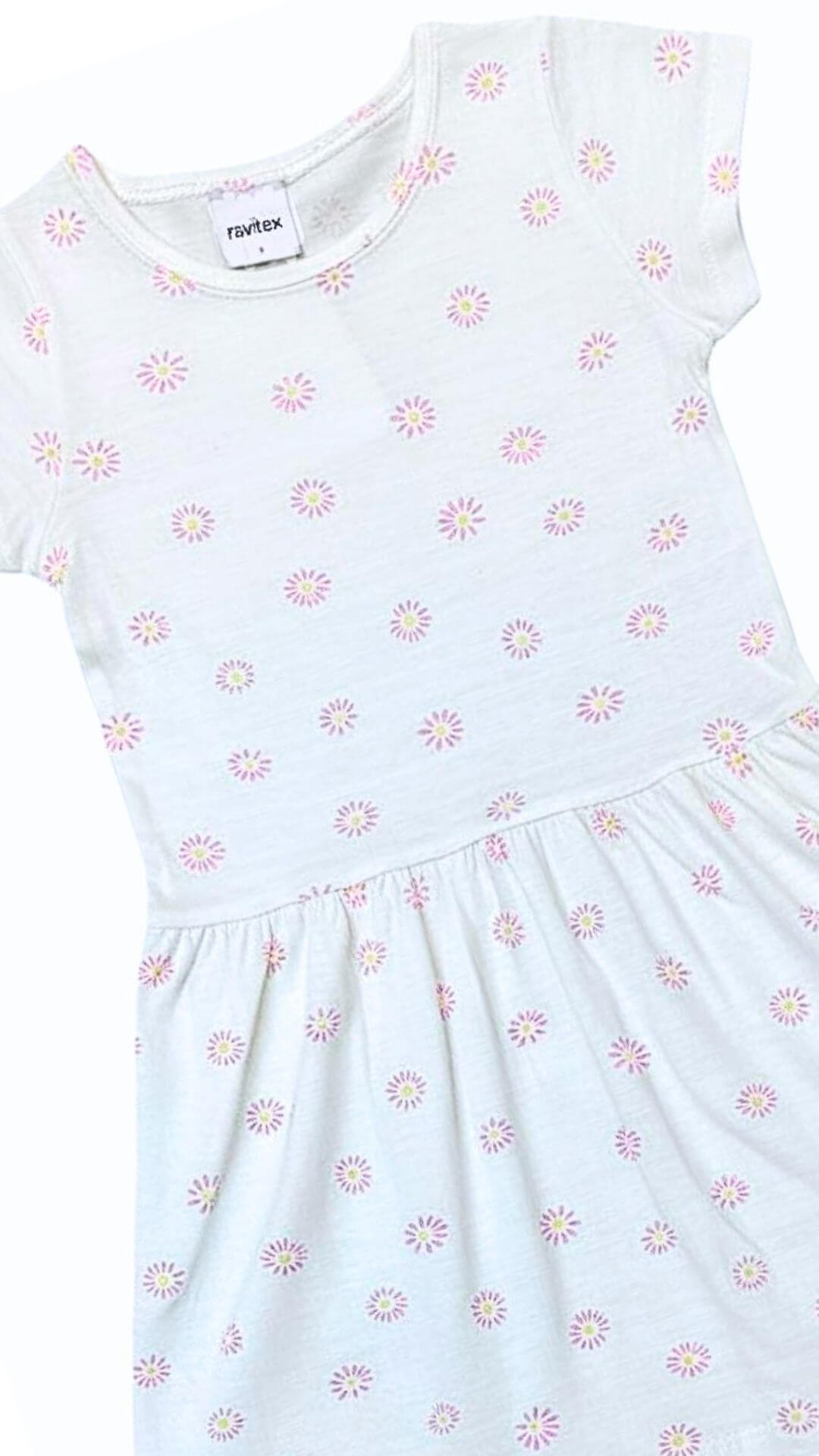 Vestido infantil Florzinha - tamanho 3 - Rovitex