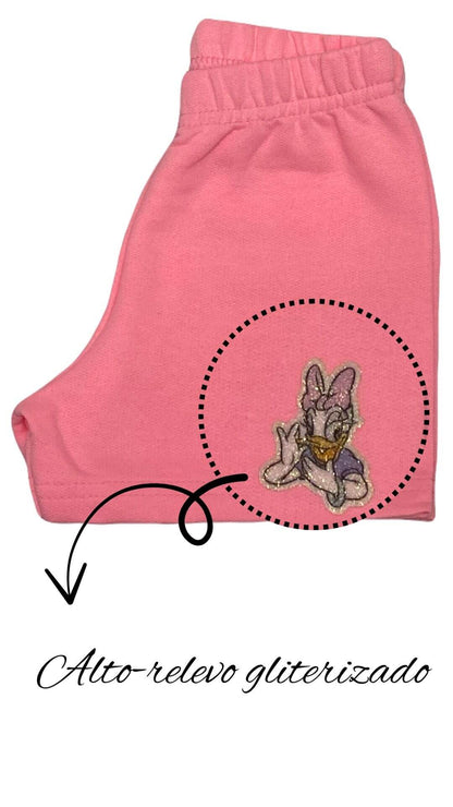 Conjunto Infantil Feminino Margarida - Tamanho 3