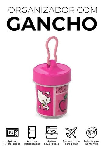 Copo Organizador com Ganchinho Hello Kitty