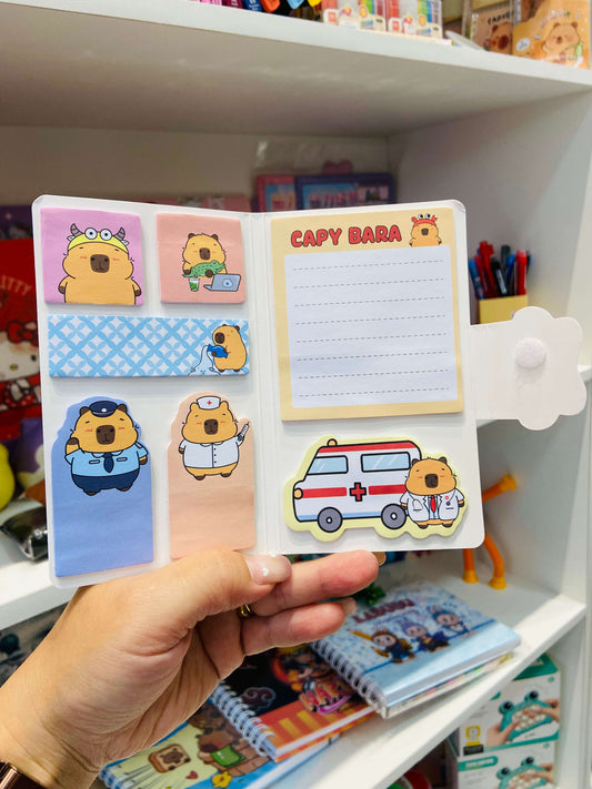 Kit de post-it Capivara