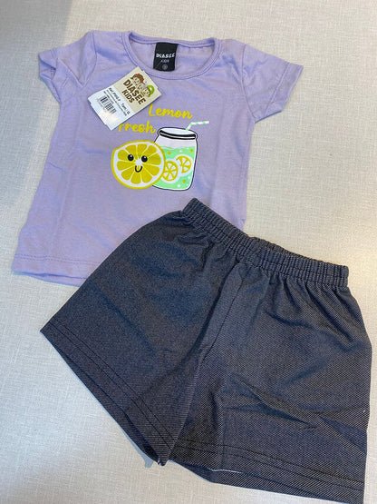 Conjunto Feminino Infantil JIDI - Tamanho do P ao G