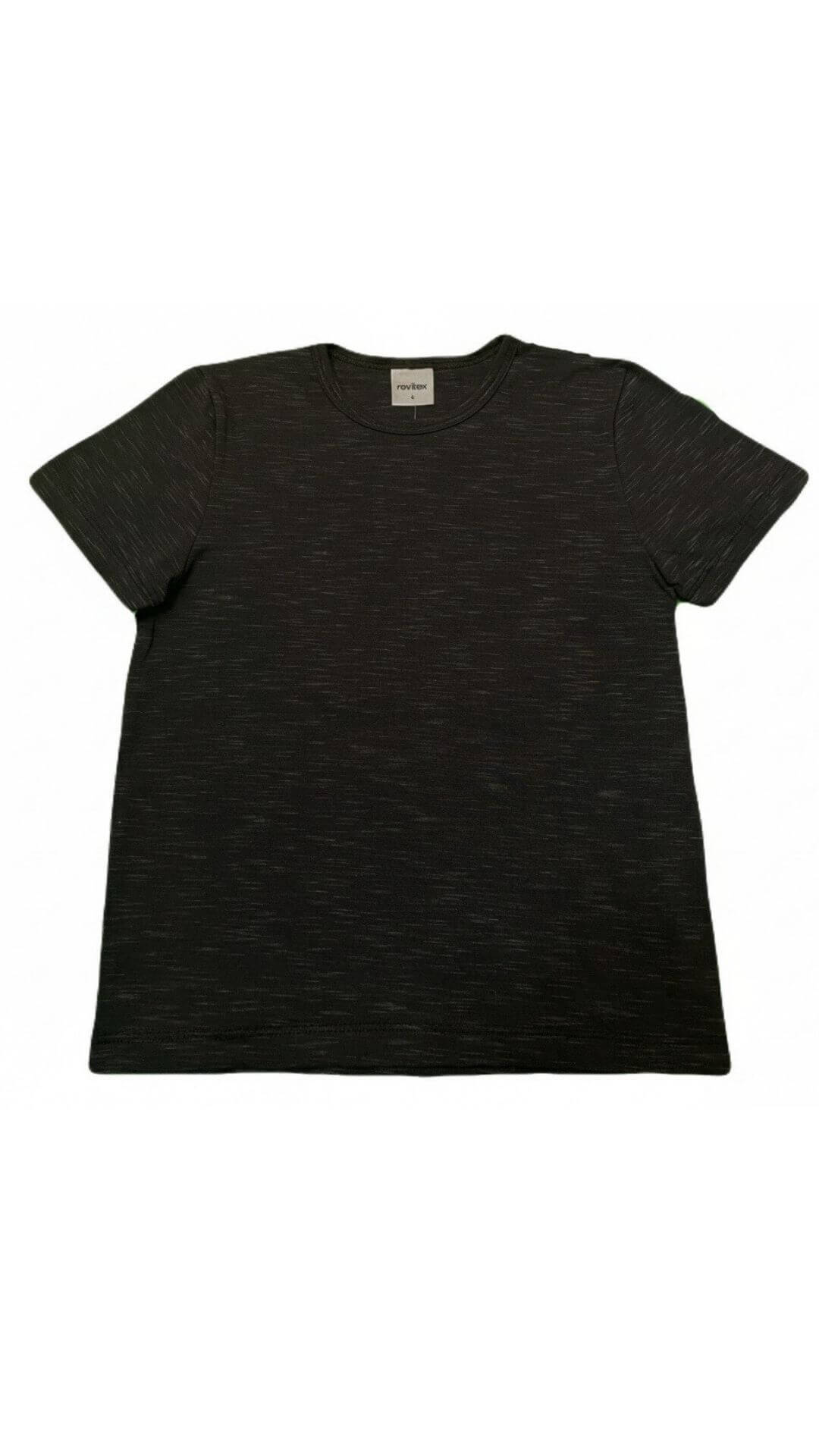 Conjunto Masculino Infantil Camiseta + Bermuda canelada - Tamanho 6 ao 10