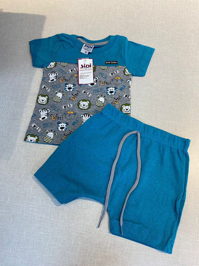 Conjunto Masculino Infantil JIDI - Tamanho do P ao G