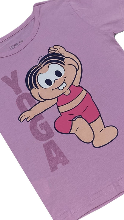 Conjunto Infantil Feminino Mônica - Tamanho 6