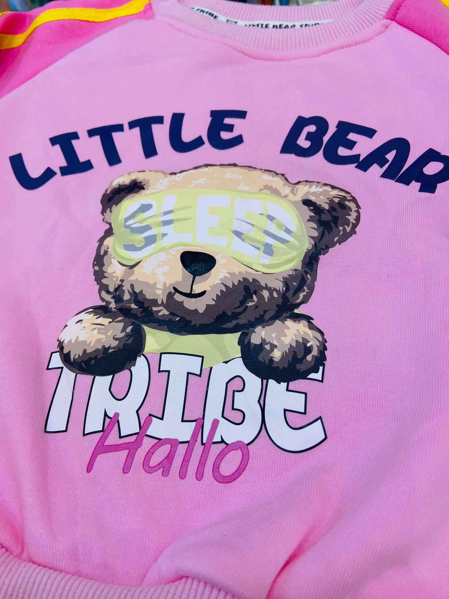 Blusão infantil Premium Little Bear Sleep - Tamanhos 4 e 12