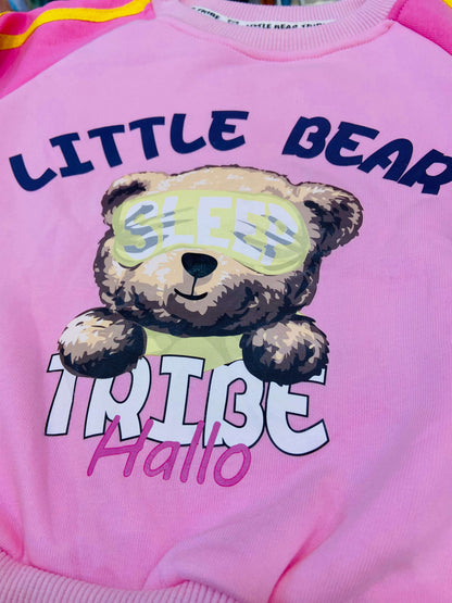 Blusão infantil Premium Little Bear Sleep - Tamanhos 4 e 12