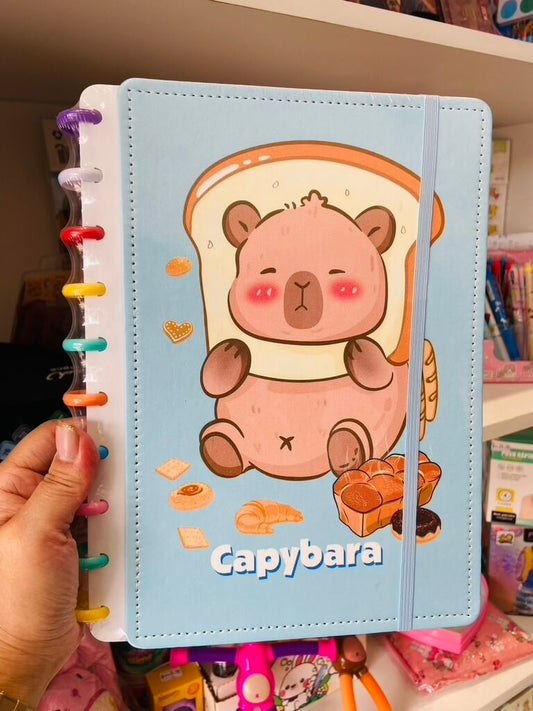 Caderno Inteligente Capivara - Folhas Organizáveis