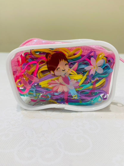Elástico para cabelo - estojo pequeno