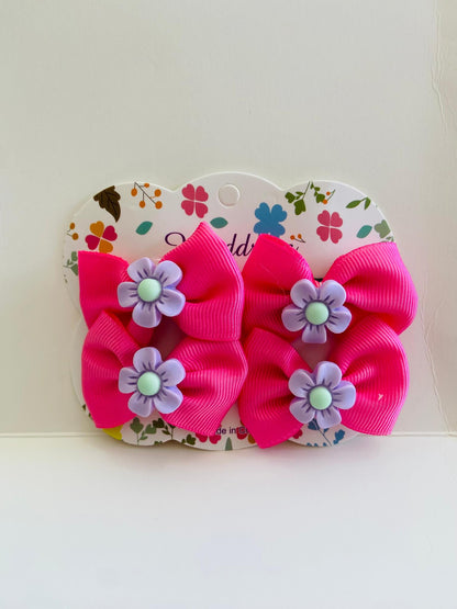 kit de 4 laços flores