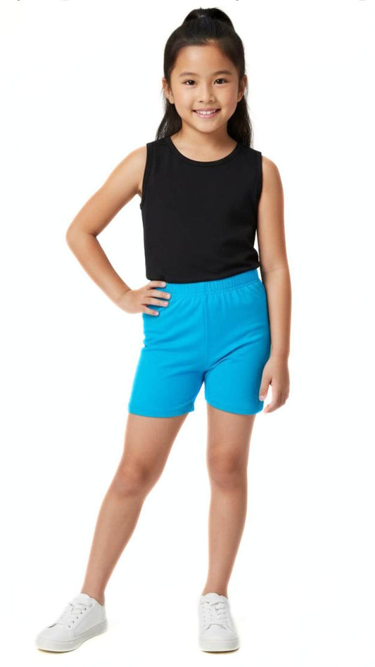 Conjunto infantil Feminino Regata Preta + Bermuda Ciclista - tamanho 4 - Rovitex