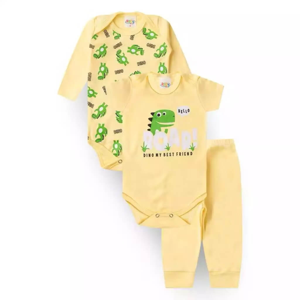 Trijunto Baby Masculino - Tamanhos do P ao GG