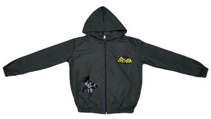 Jaqueta Corta Vento Infantil Masculino Batman - Tamanhos 4, 8 e 10