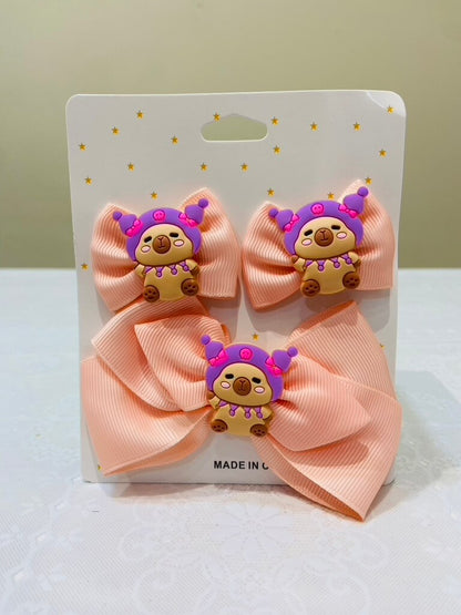 kit de 3 laços Capivara