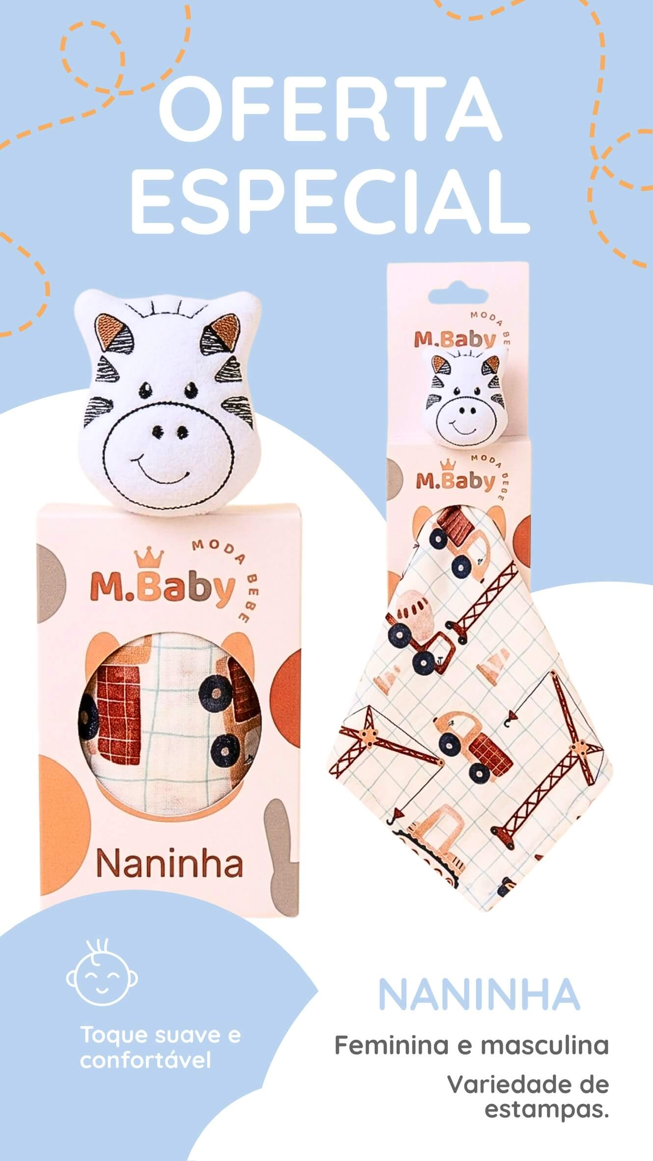 Naninhas Fofas de bebê