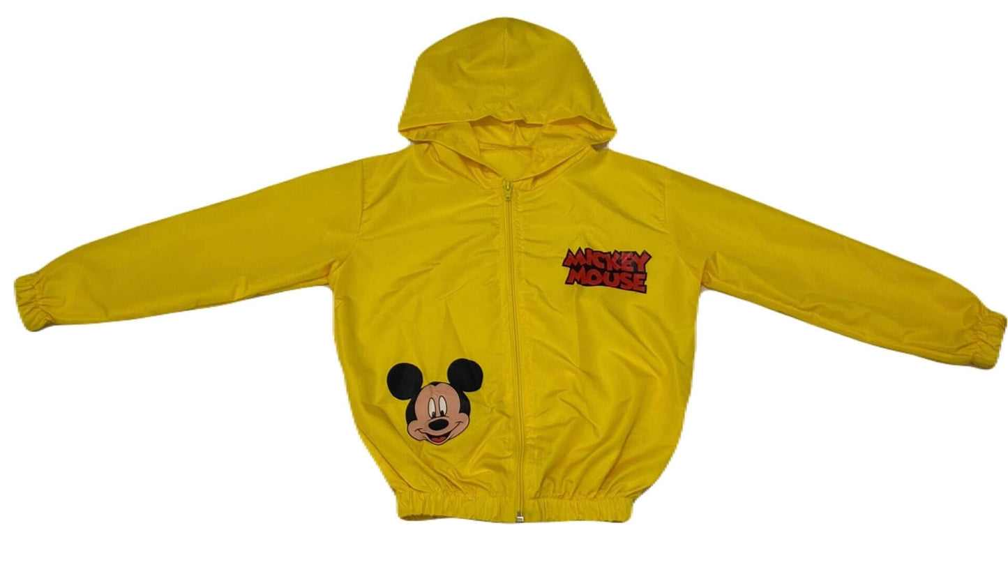 Jaqueta Corta Vento Infantil Masculino Mickey - Tamanhos 6