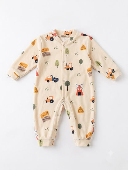Macacão Masculino em Plush Soft Premium - Tamanho do RN ao M