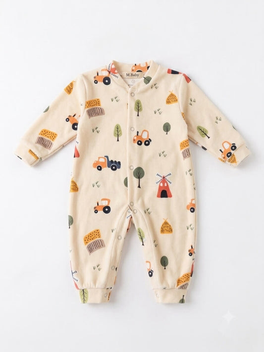 Macacão Masculino em Plush Soft Premium - Tamanho do RN ao M