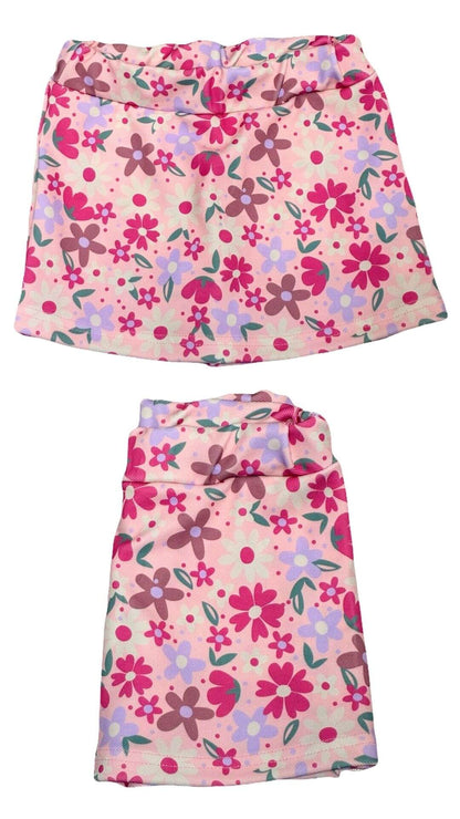 Conjunto Infantil Feminino Minnie e Margarida - Tamanhos 4 e 8