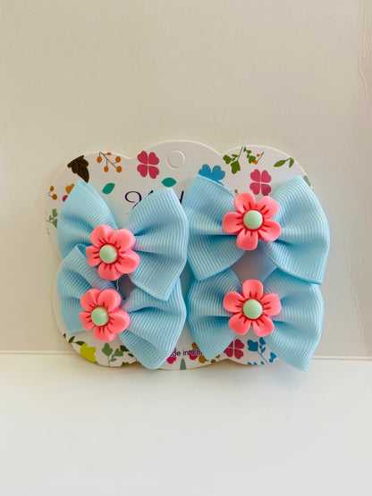 kit de 4 laços flores