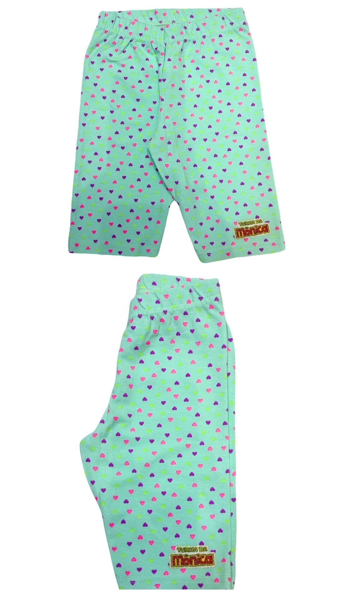 Conjunto Infantil Feminino Mônica - Tamanho 6