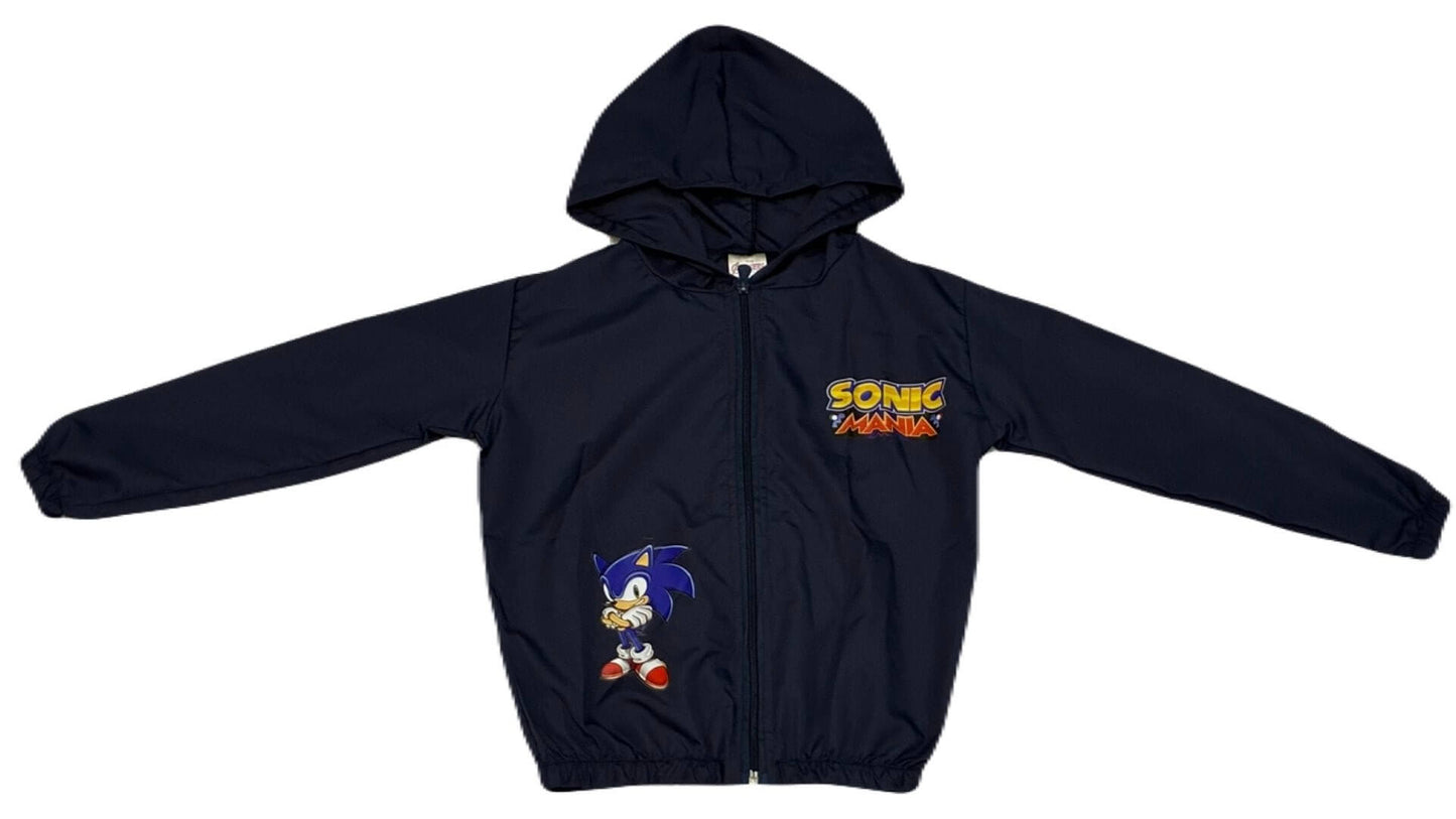 Jaqueta Corta Vento Infantil Masculino Sonic - Tamanho 4