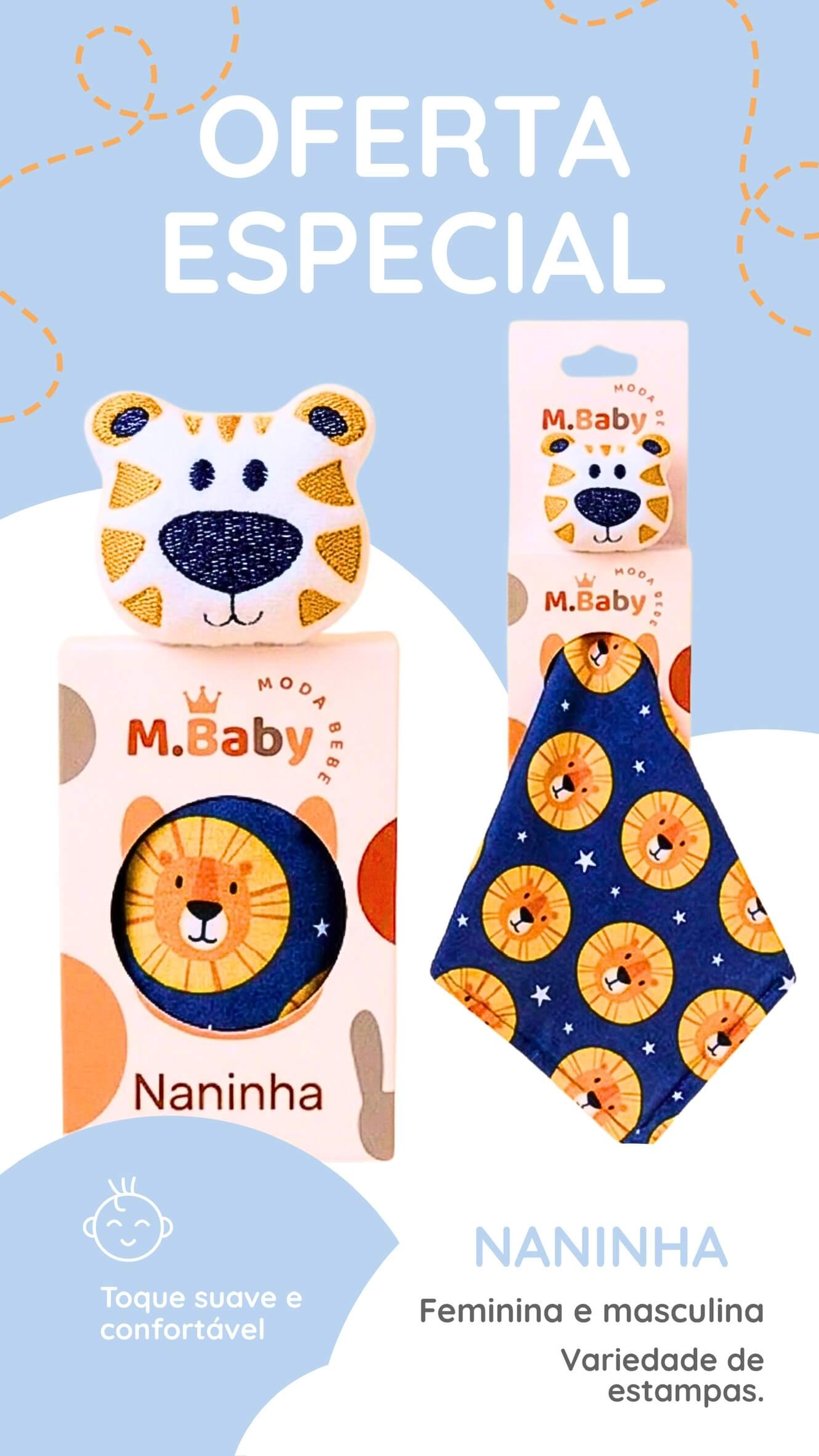 Naninhas Fofas de bebê