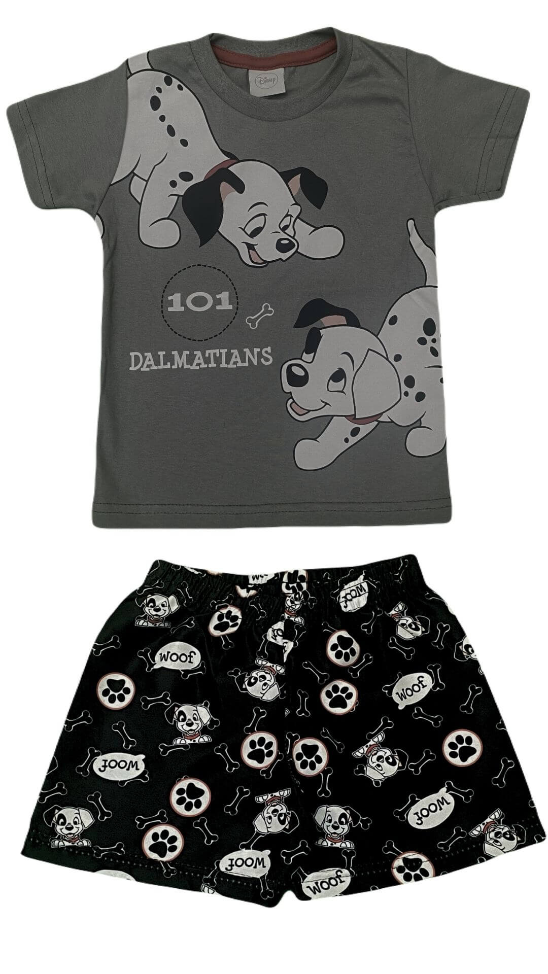 Conjunto Infantil Masculino 101 Dálmatas - Tamanho 2