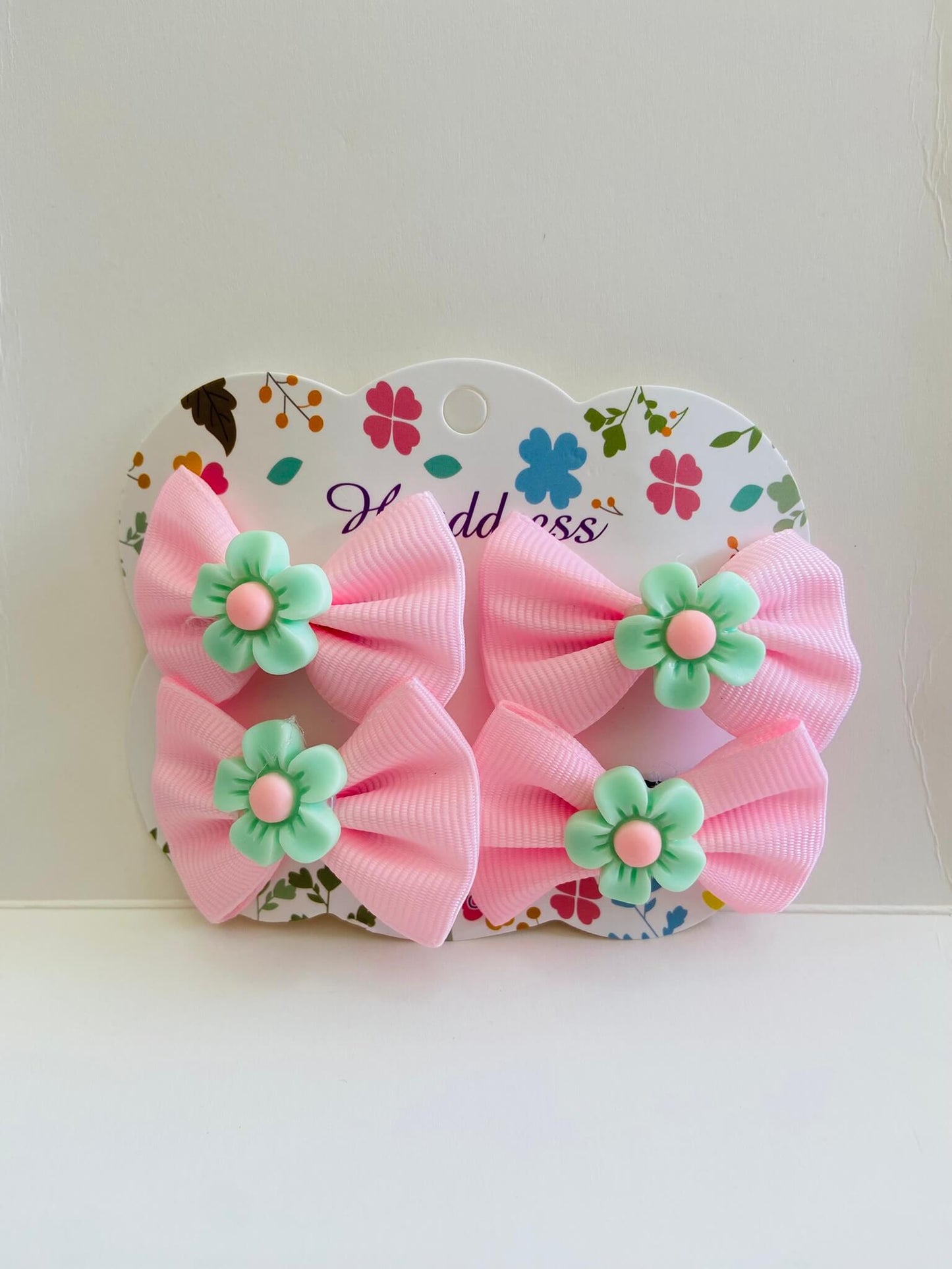 kit de 4 laços flores