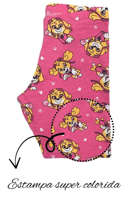 Conjunto Infantil Feminino Patrulha Canina - Tamanho 3