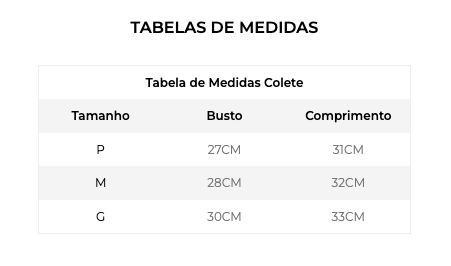 Colete Masculino Infantil Cebolinha Baby - Turma da Mônica - Tamanho P