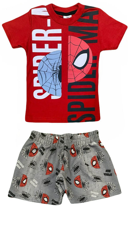 Conjunto Infantil Masculino Homem Aranha - Tamanho 1