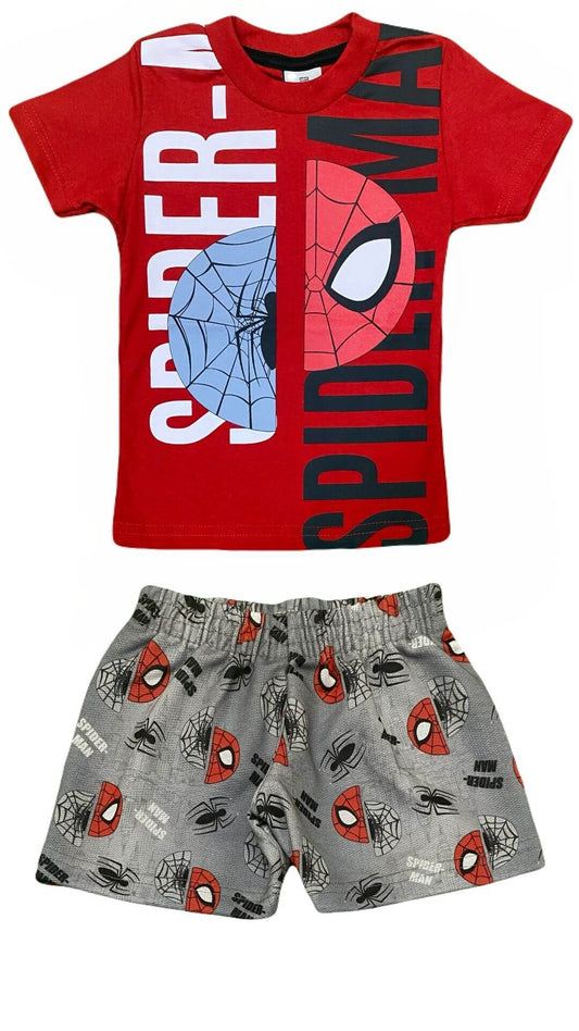 Conjunto Infantil Masculino Homem Aranha - Tamanho 1