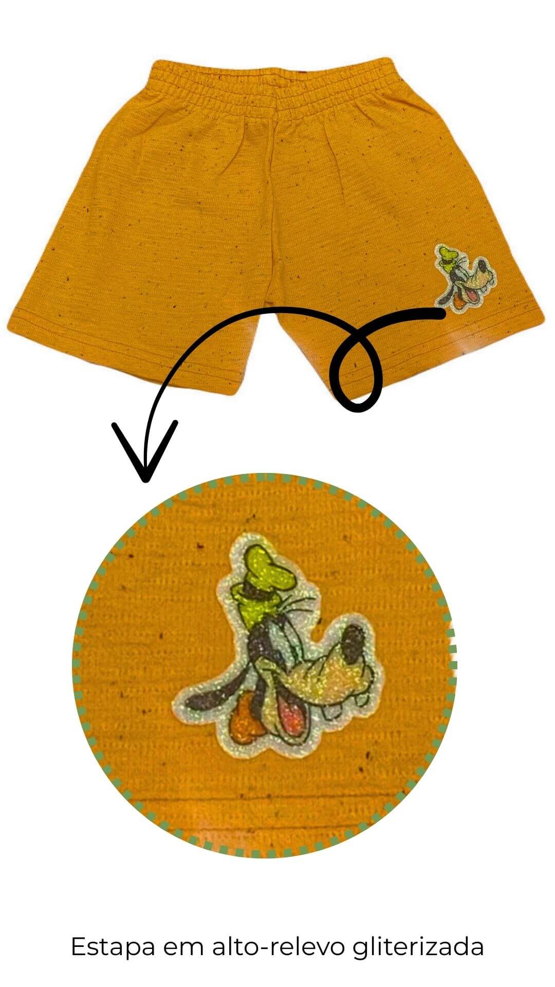 Conjunto Infantil Masculino Pateta - Tamanho 2